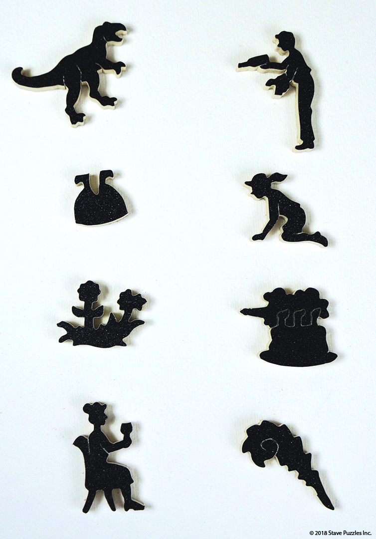 hand crafted wooden jigsaw puzzles silhouettes custom puzzles